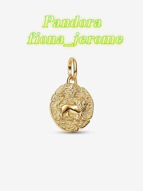 Pandora Lion Medallion Charm